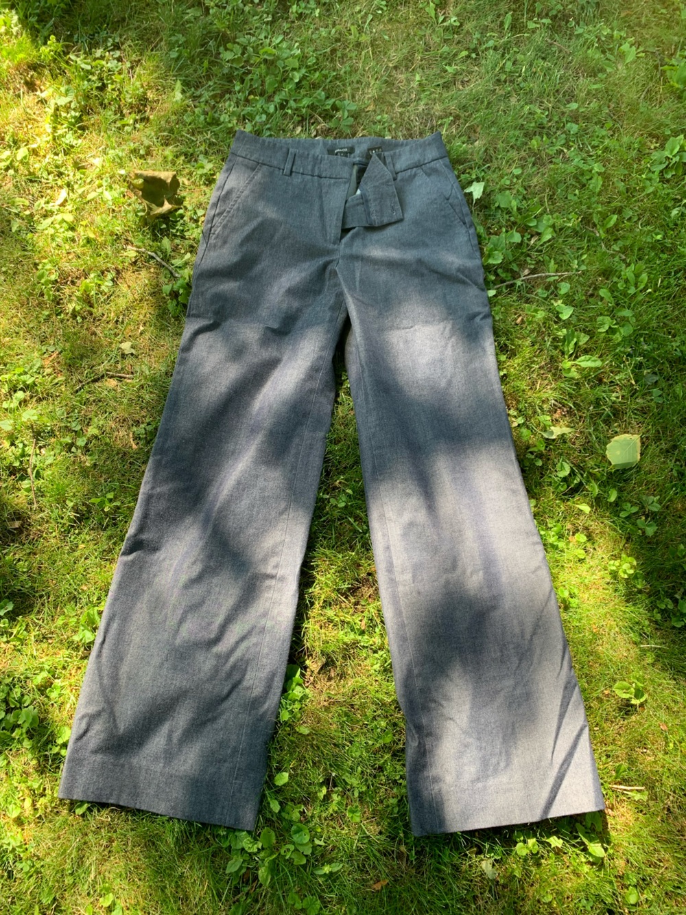 RW&CO. Women's Wide Leg Pants in Charcoal blue